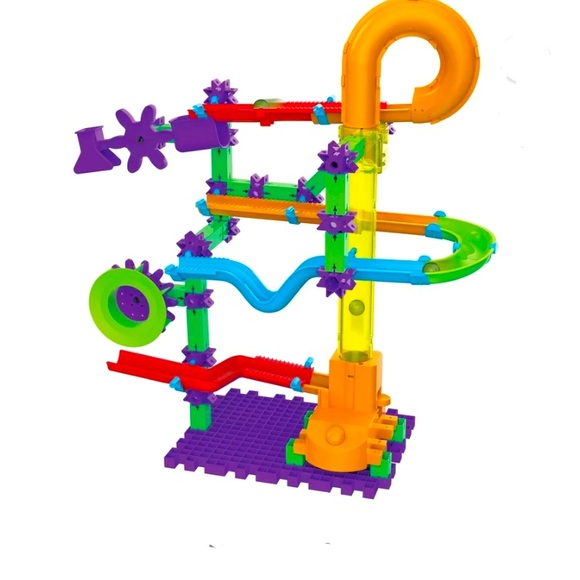 Catapult action packed marble maze w/ a marble launcher, 106 pieces, EUC - Picture 7 of 7